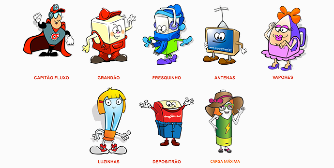 Personagens dos REEE