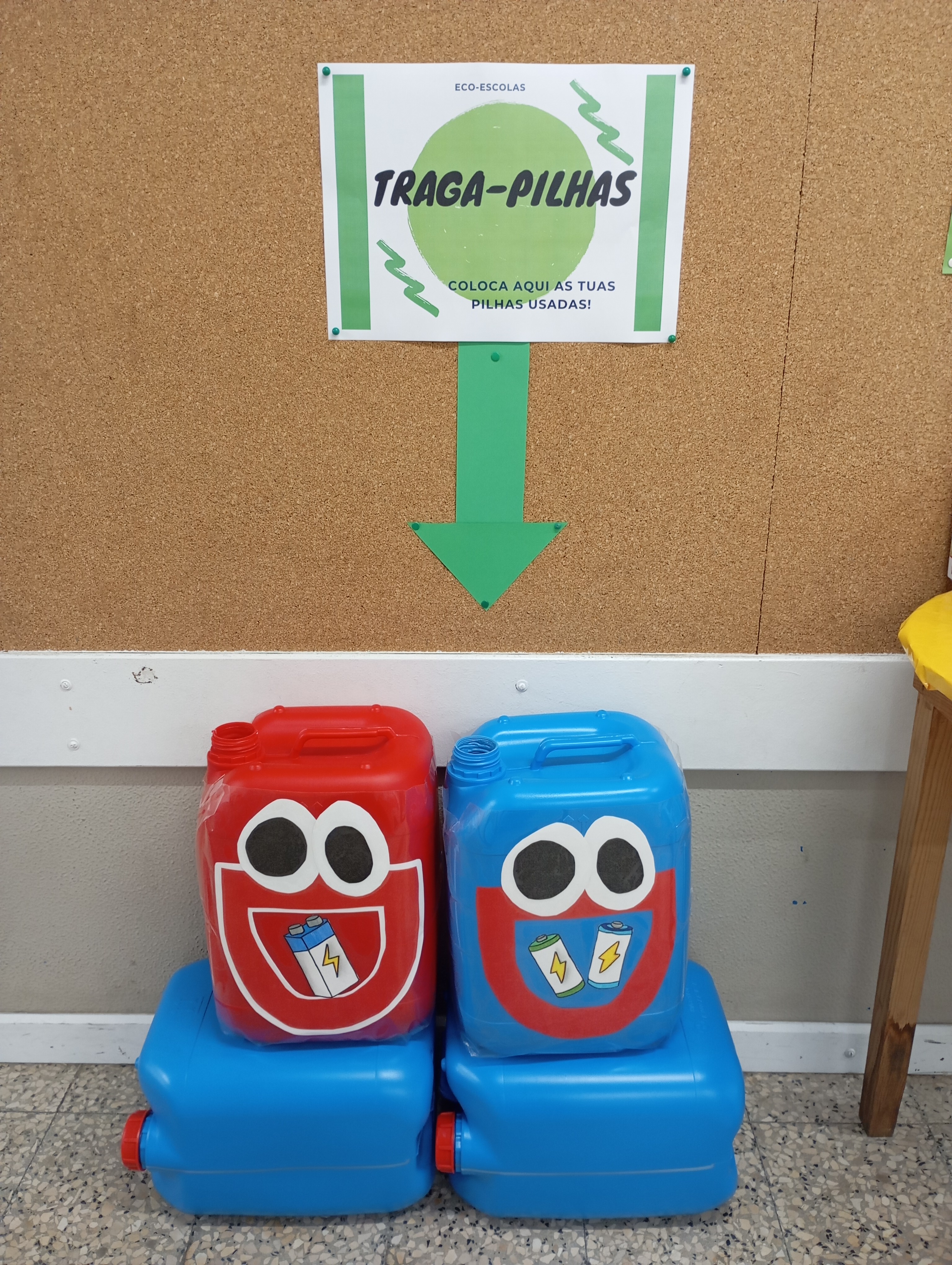 Pilhões terminados