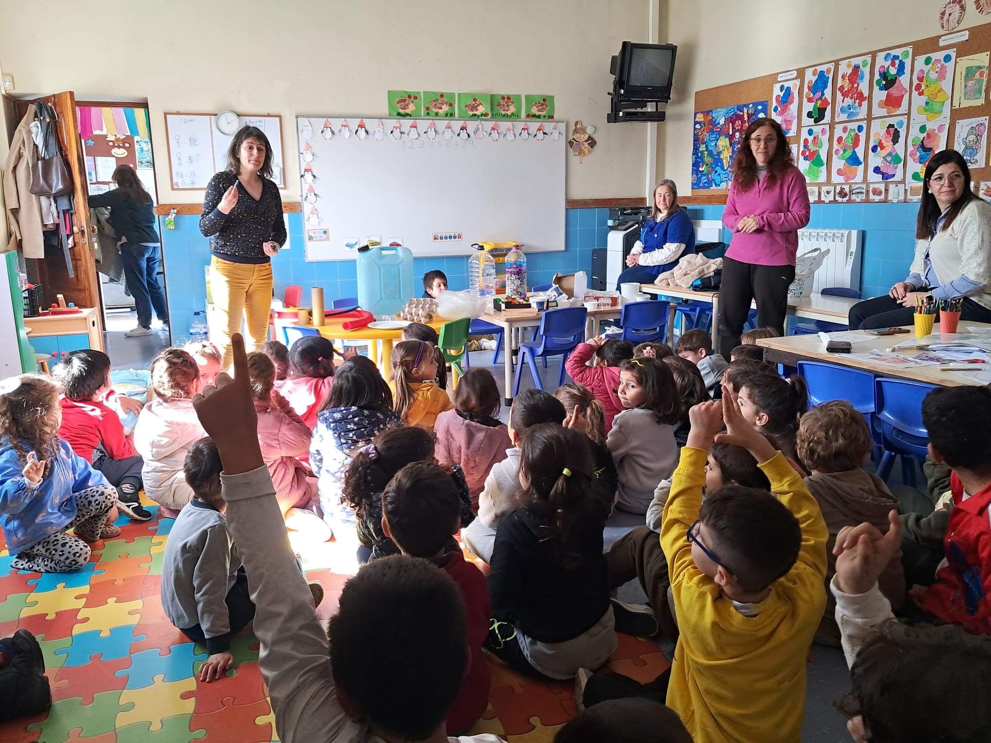 Assembleia de Alunos do Ensino do Pré-Escolar e do 1.º CEB - Apresentação de ideias.