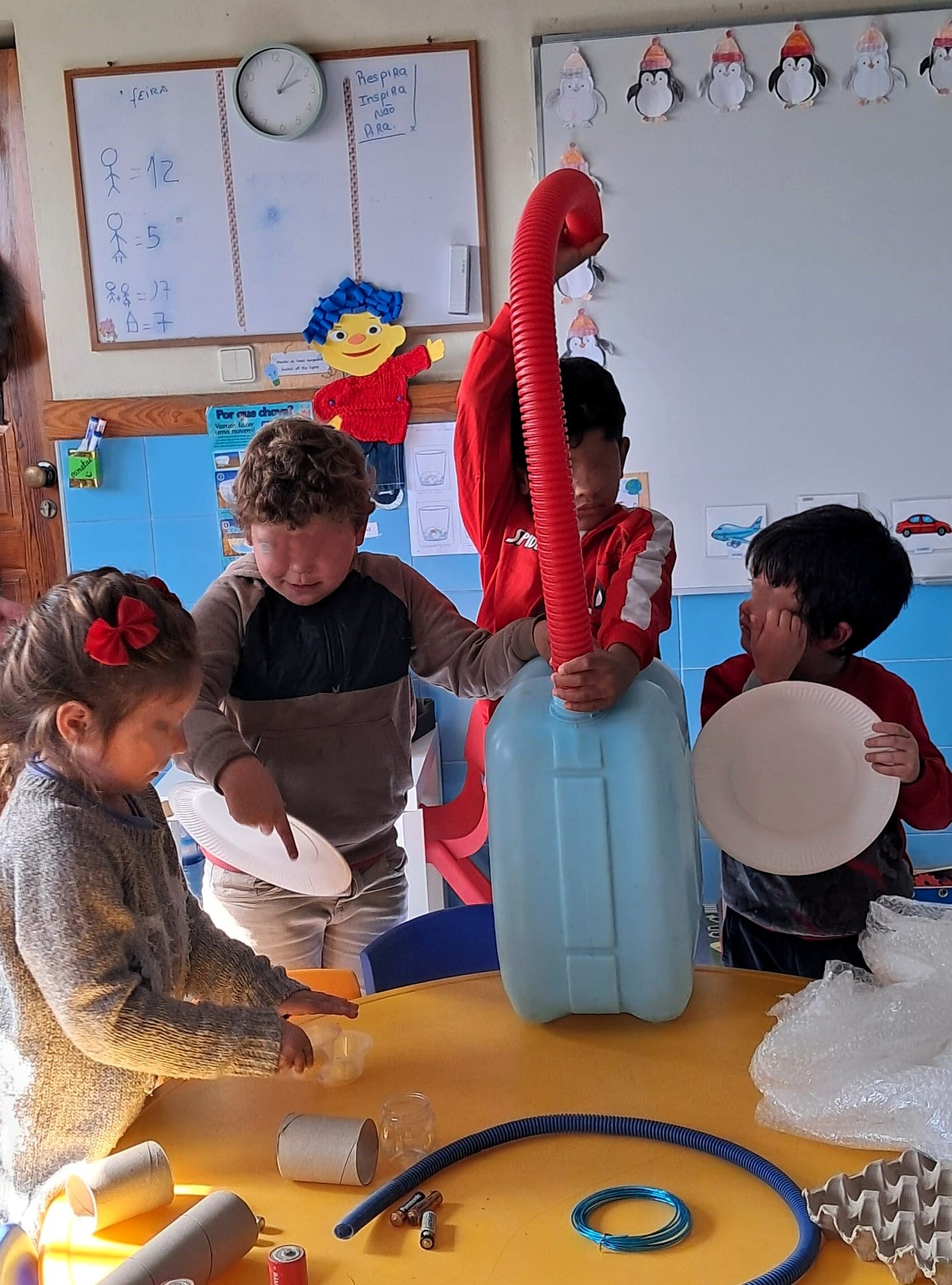 Assembleia de Alunos do Ensino do Pré-Escolar e do 1.º CEB - Sugestão de representação da ideia mais votada.