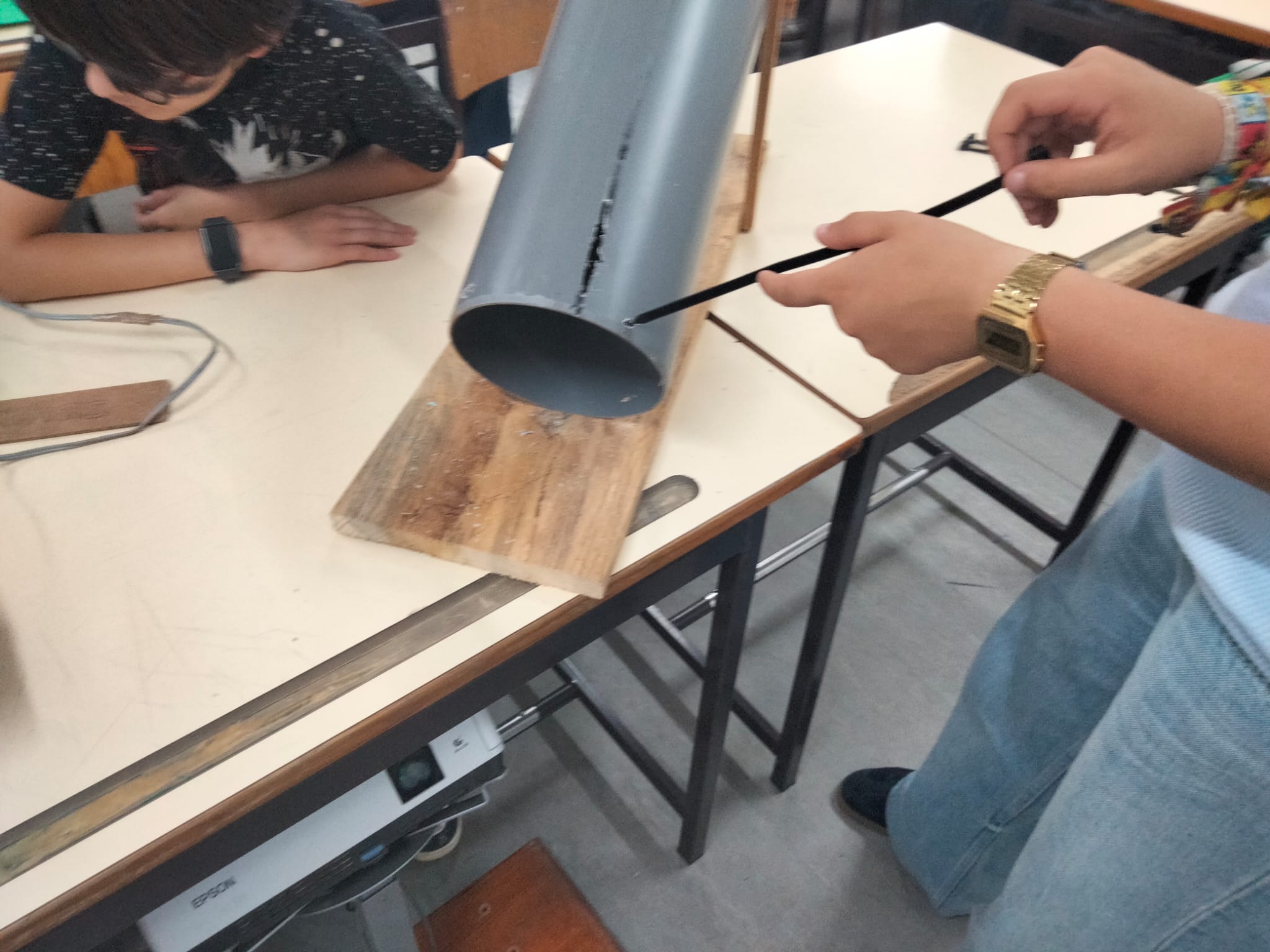 Resto de tubo PVC (sobra de Construção Civil)